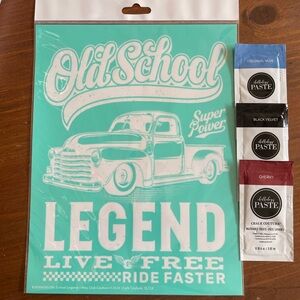 Chalk Couture Silk Screen Stencil with Chalk Paste Packets